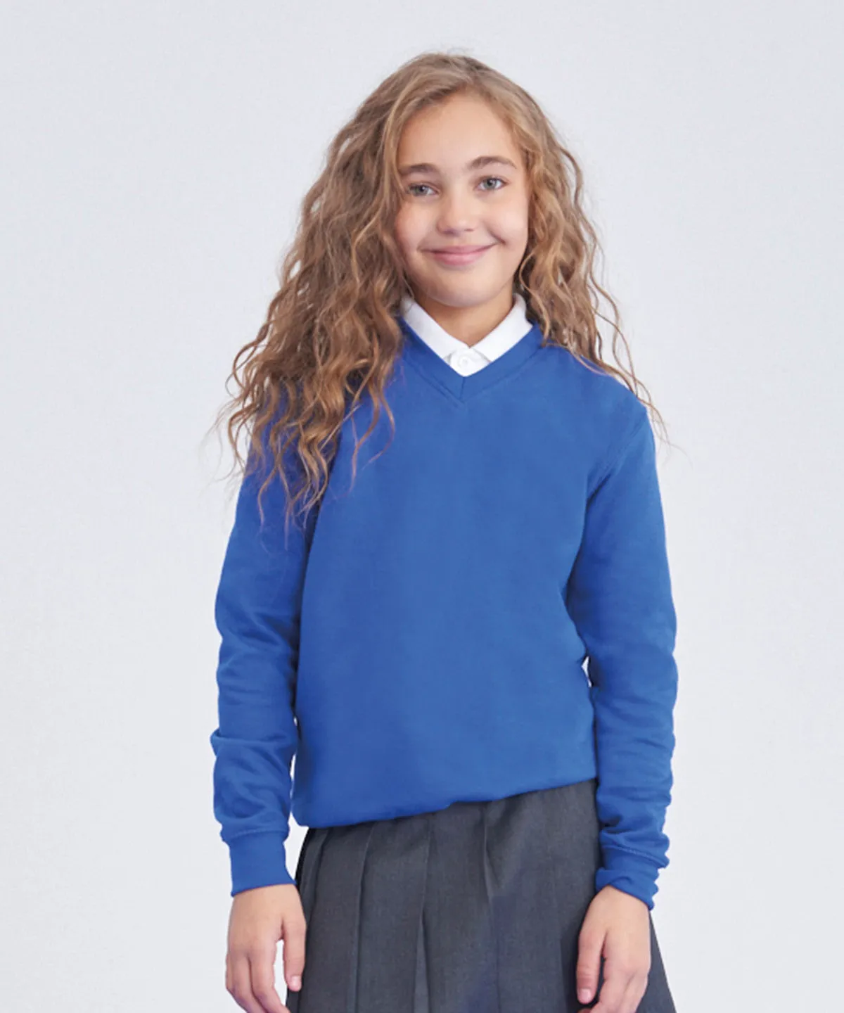 Academy Navy - Kids Academy v-neck sweatshirt