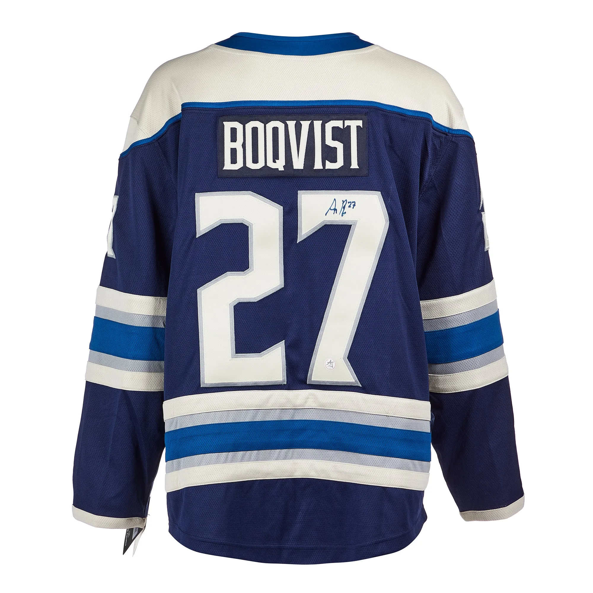 Adam Boqvist Signed Columbus Blue Jackets Fanatics Breakaway Jersey