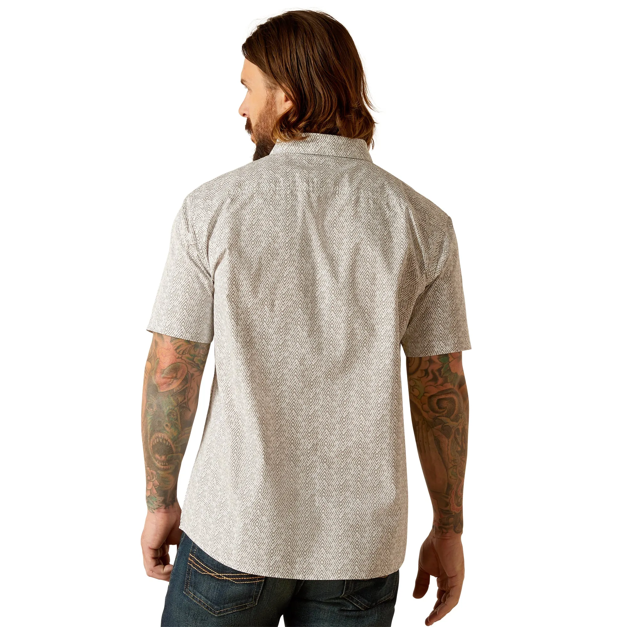 Ariat Men's Short Sleeve Modern Fit Morgan