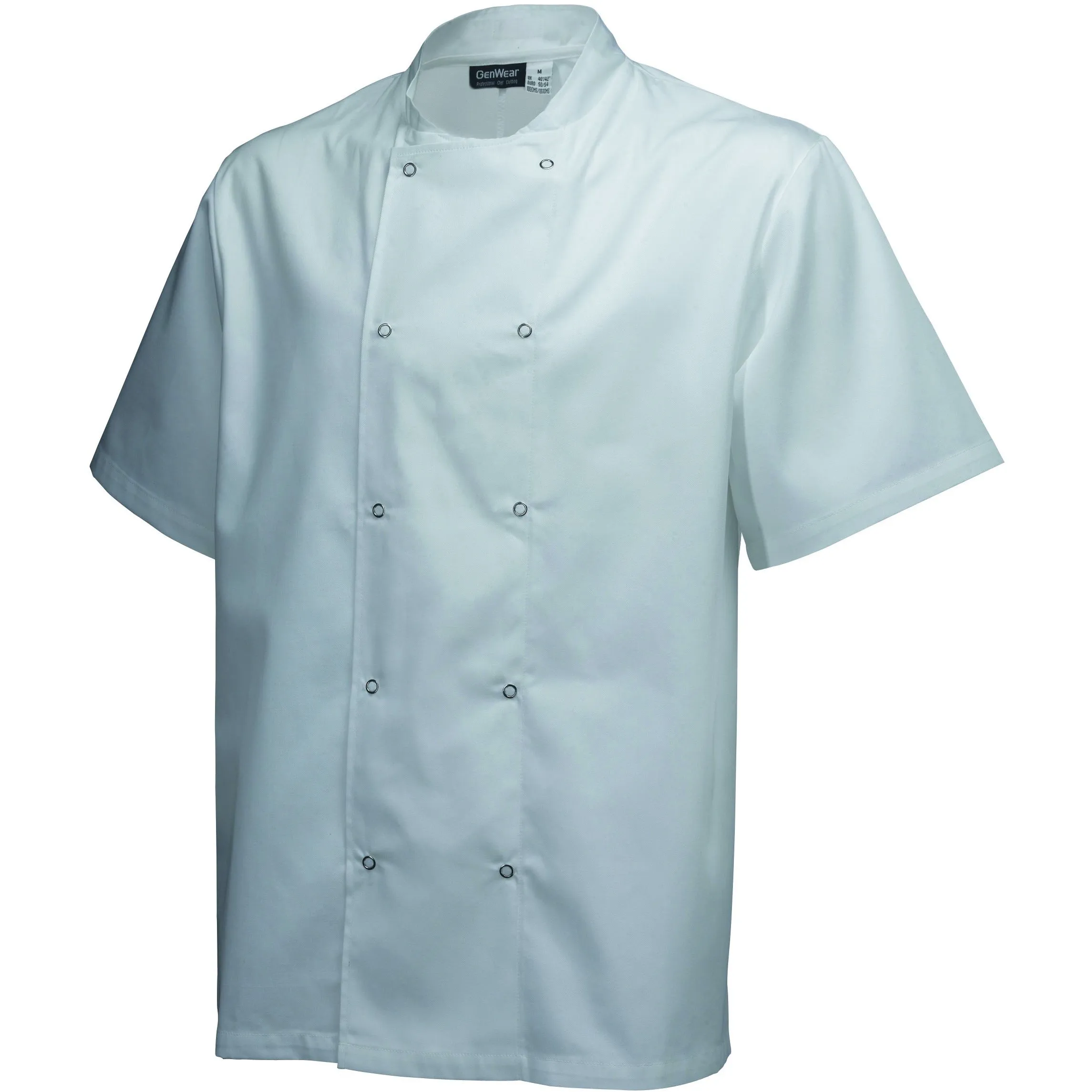 Basic Stud Jacket Short Sleeve White XS Size 32-34