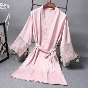 Bridesmaid Robes Satin Robe Bride Elegant Sleepwear