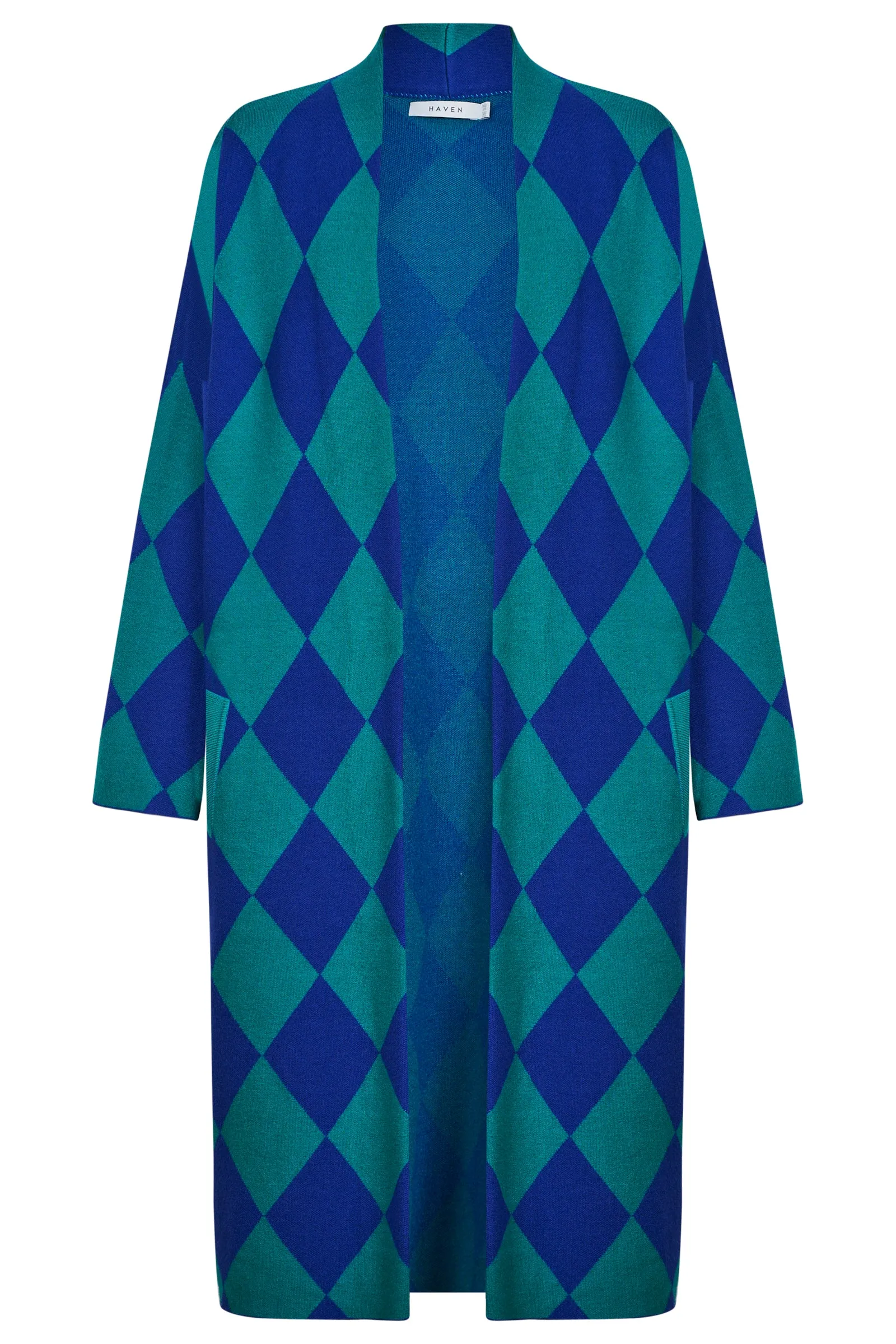 Casablanca Cardigan - Blue/Oasis