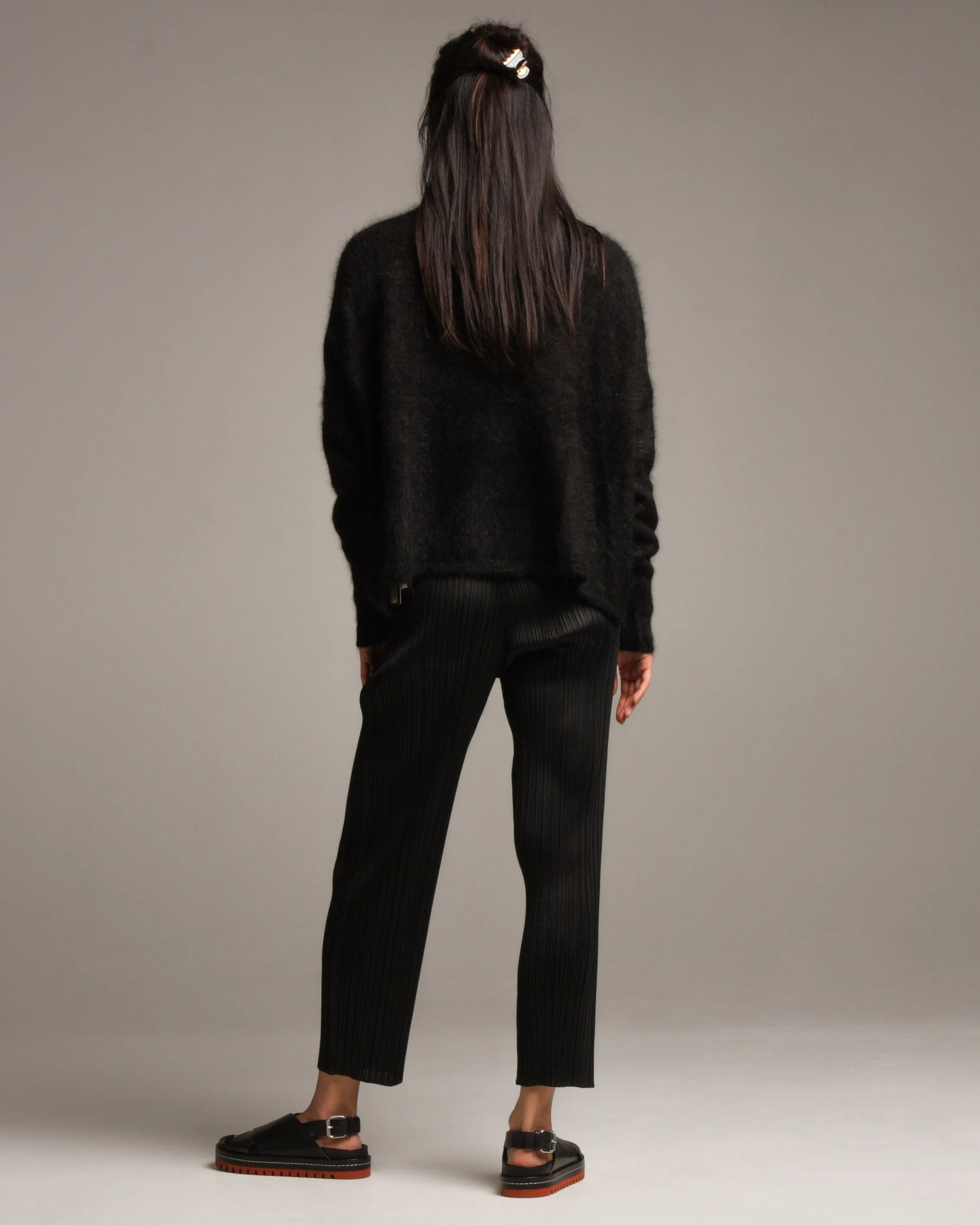 Classic Black Straight Leg Pant