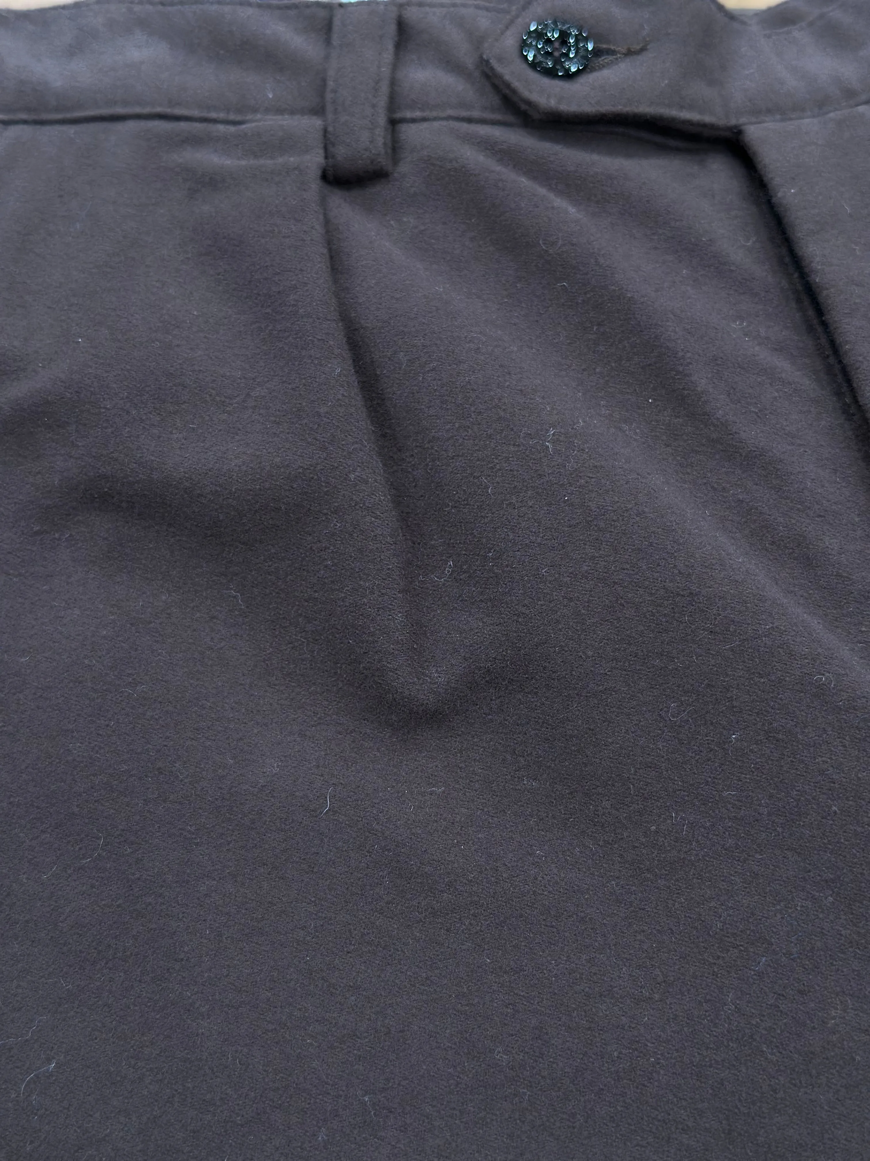 Classic Trouser Velvet Brown