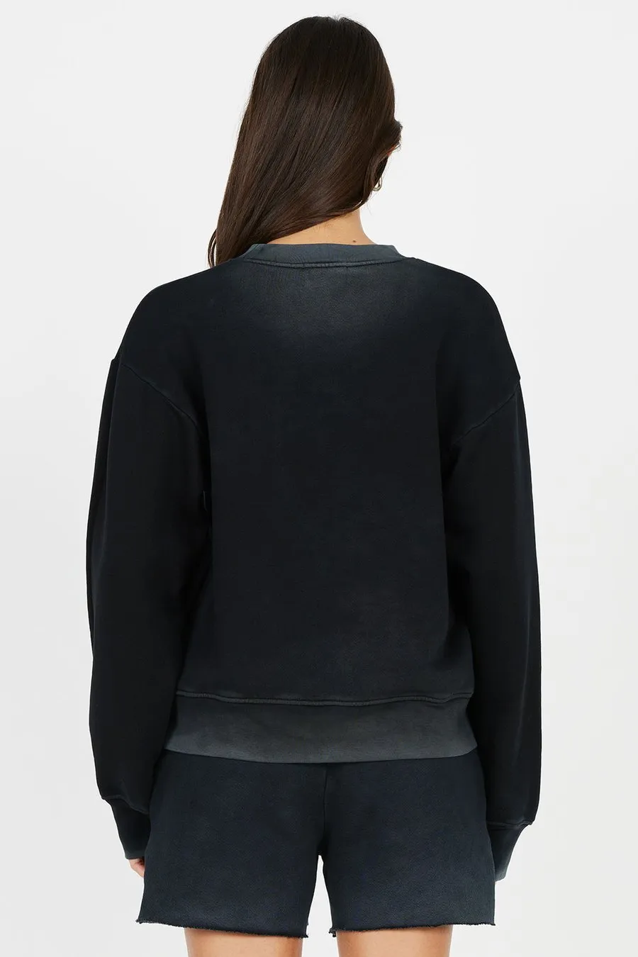 Cotton Citizen Brooklyn Crew Vintage Black