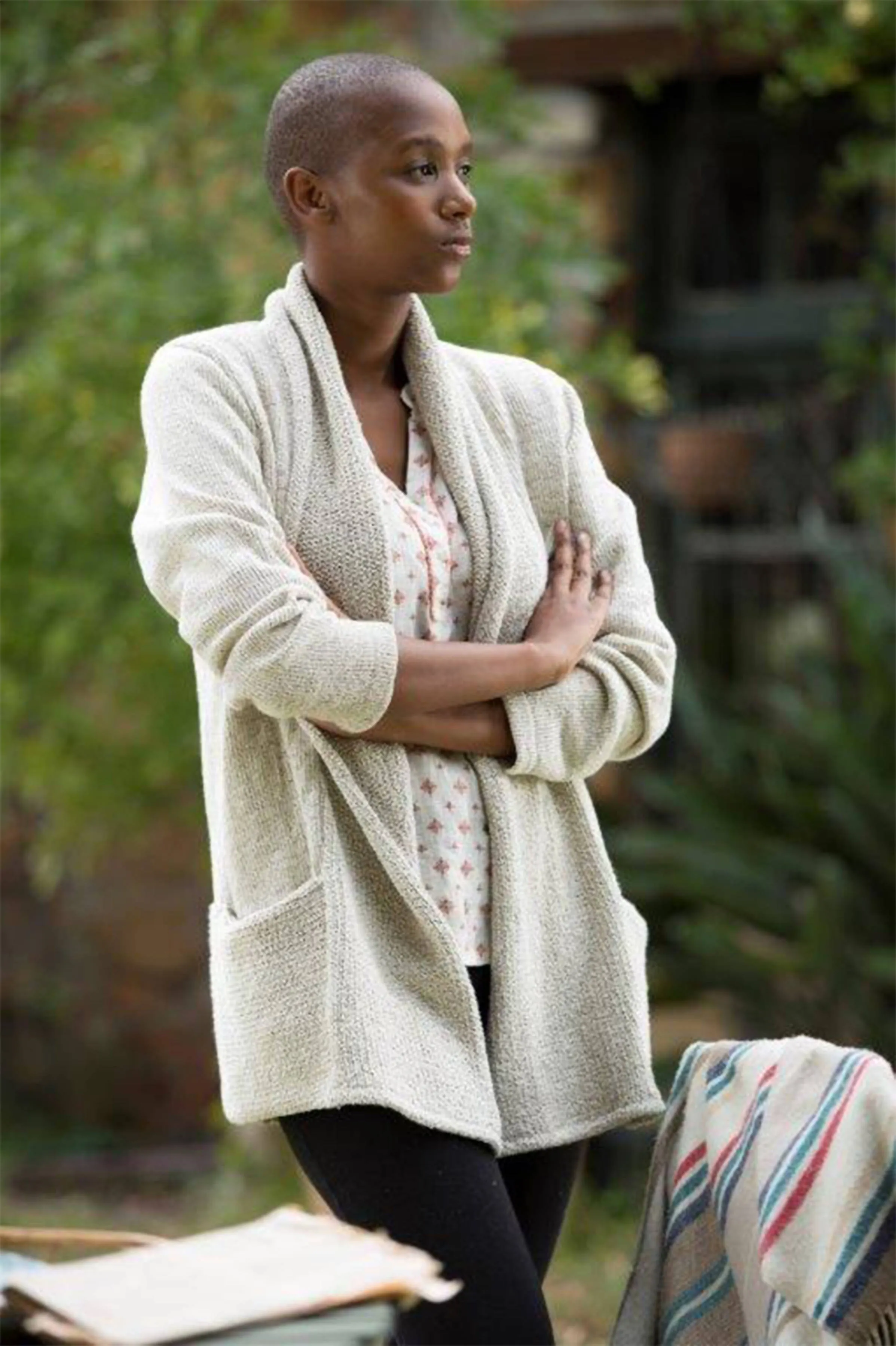 Cotton Girls Long Sleeved Knit Cardigan Sweater With Pockets
