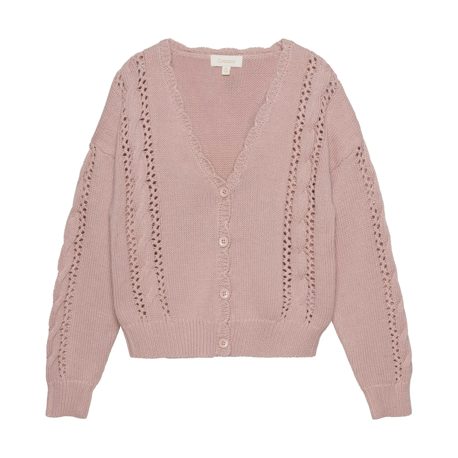 Creamie girls cotton cardigan