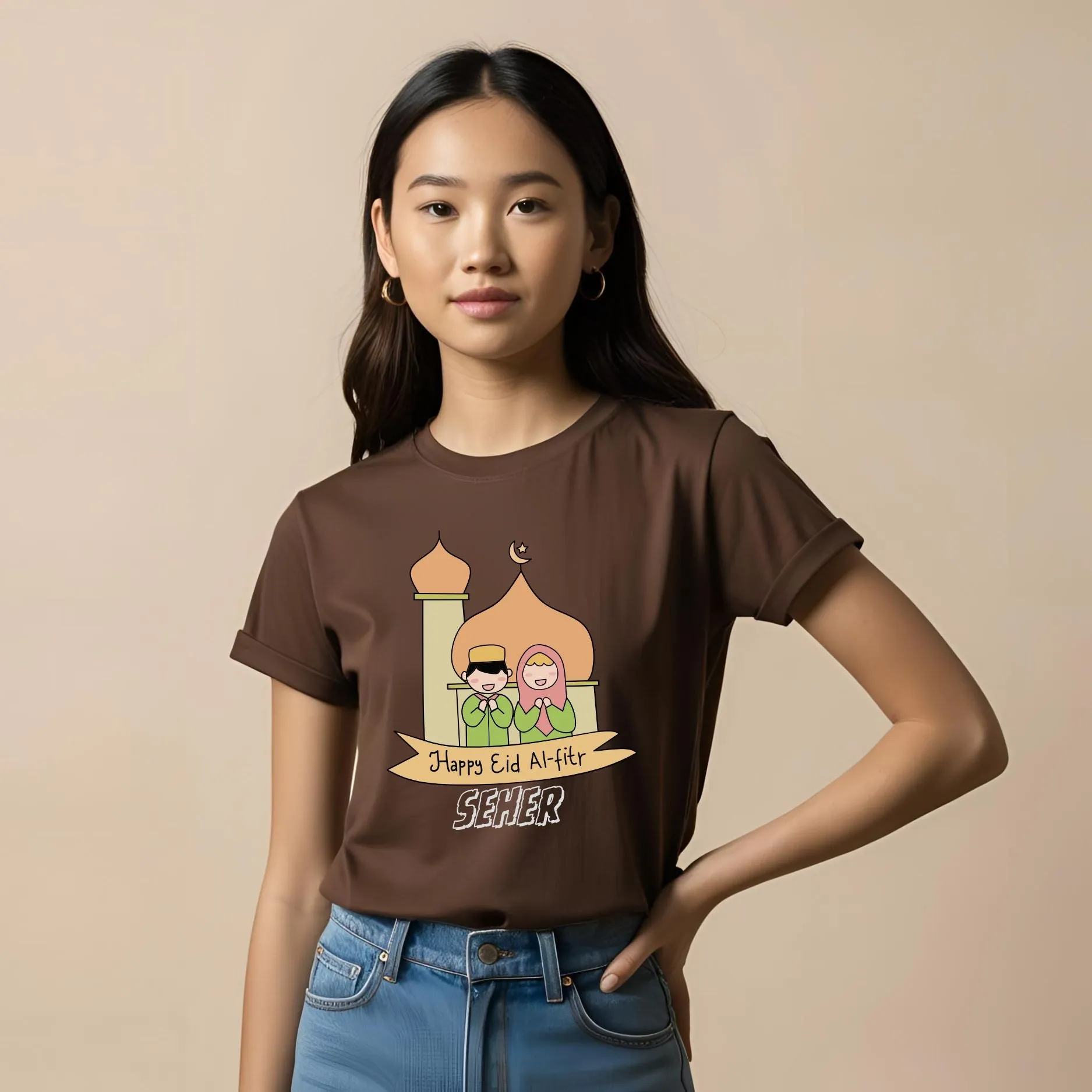 Customised Happy Eid-Al-Fitr T-Shirts