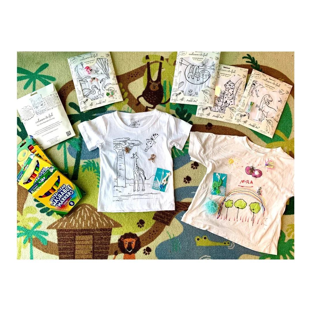 Dinowar - DIY Color-it-ful T-shirts