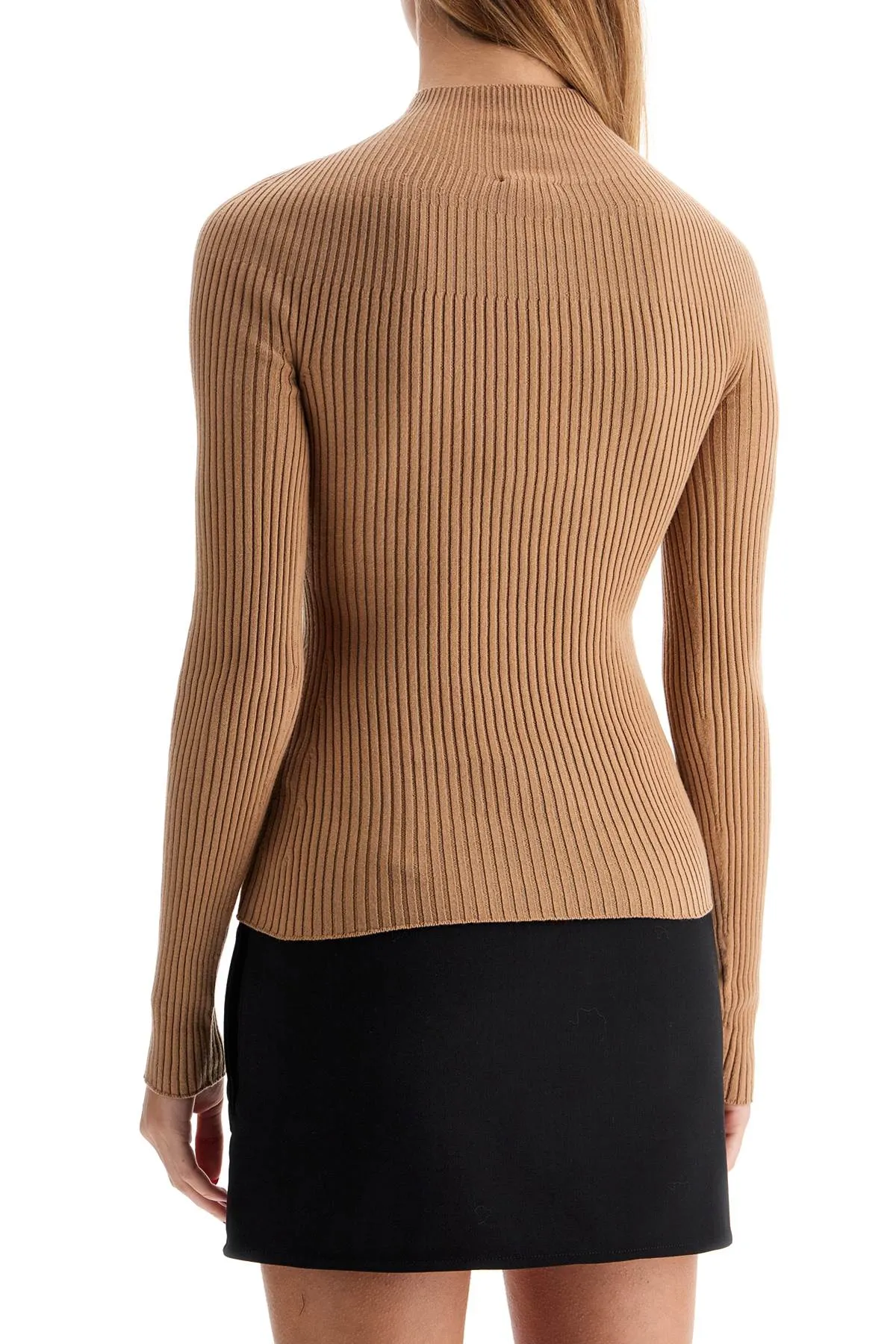 fleece pullover 124MPU128FI0049 CAMEL