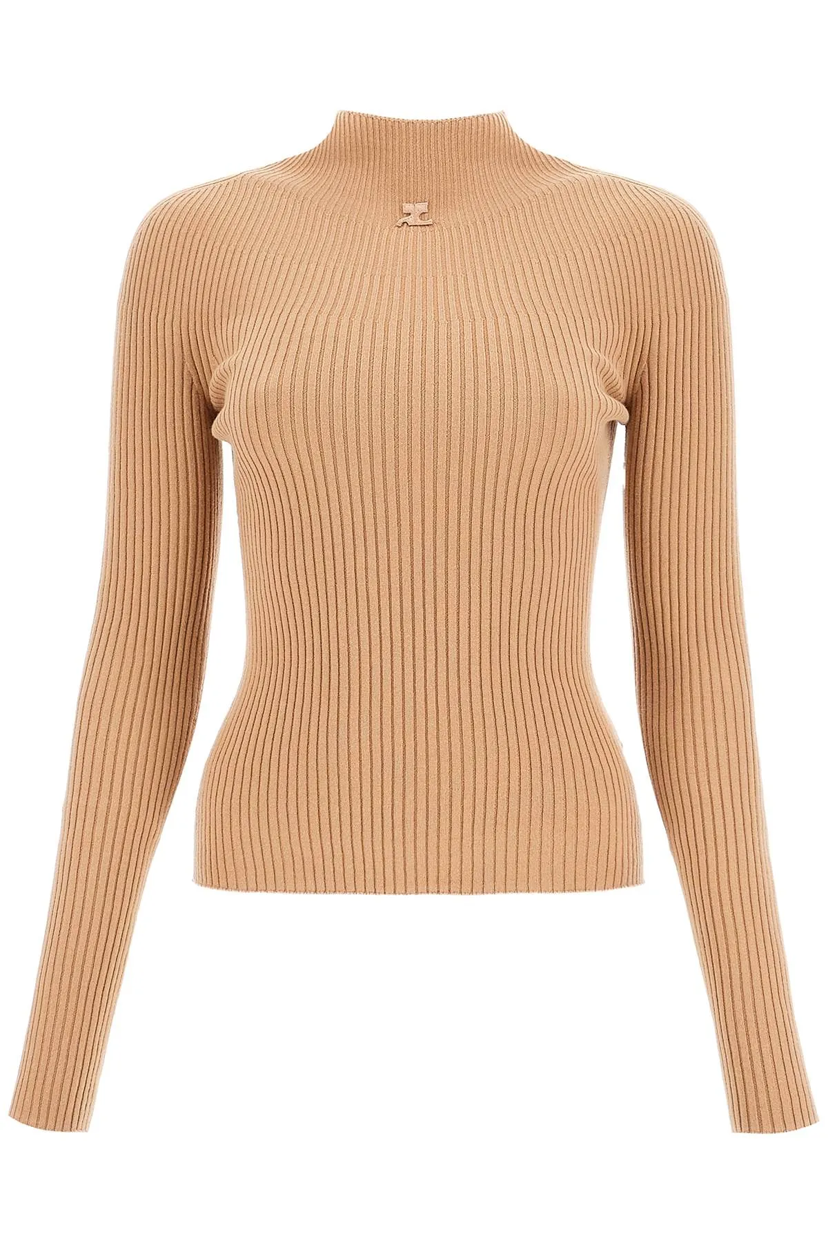 fleece pullover 124MPU128FI0049 CAMEL