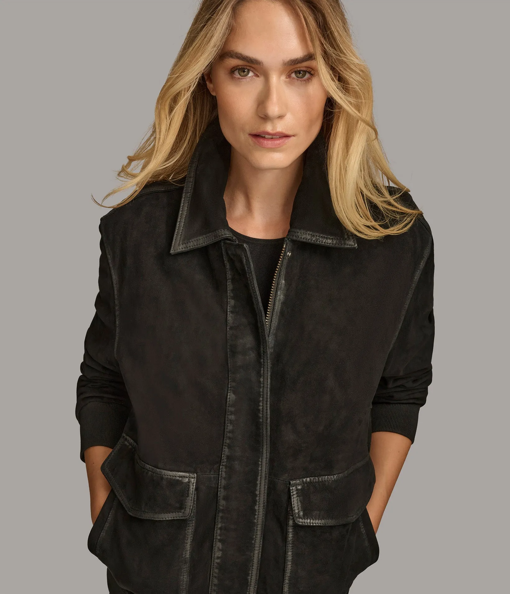 Flora Oversized Bomber Jacket