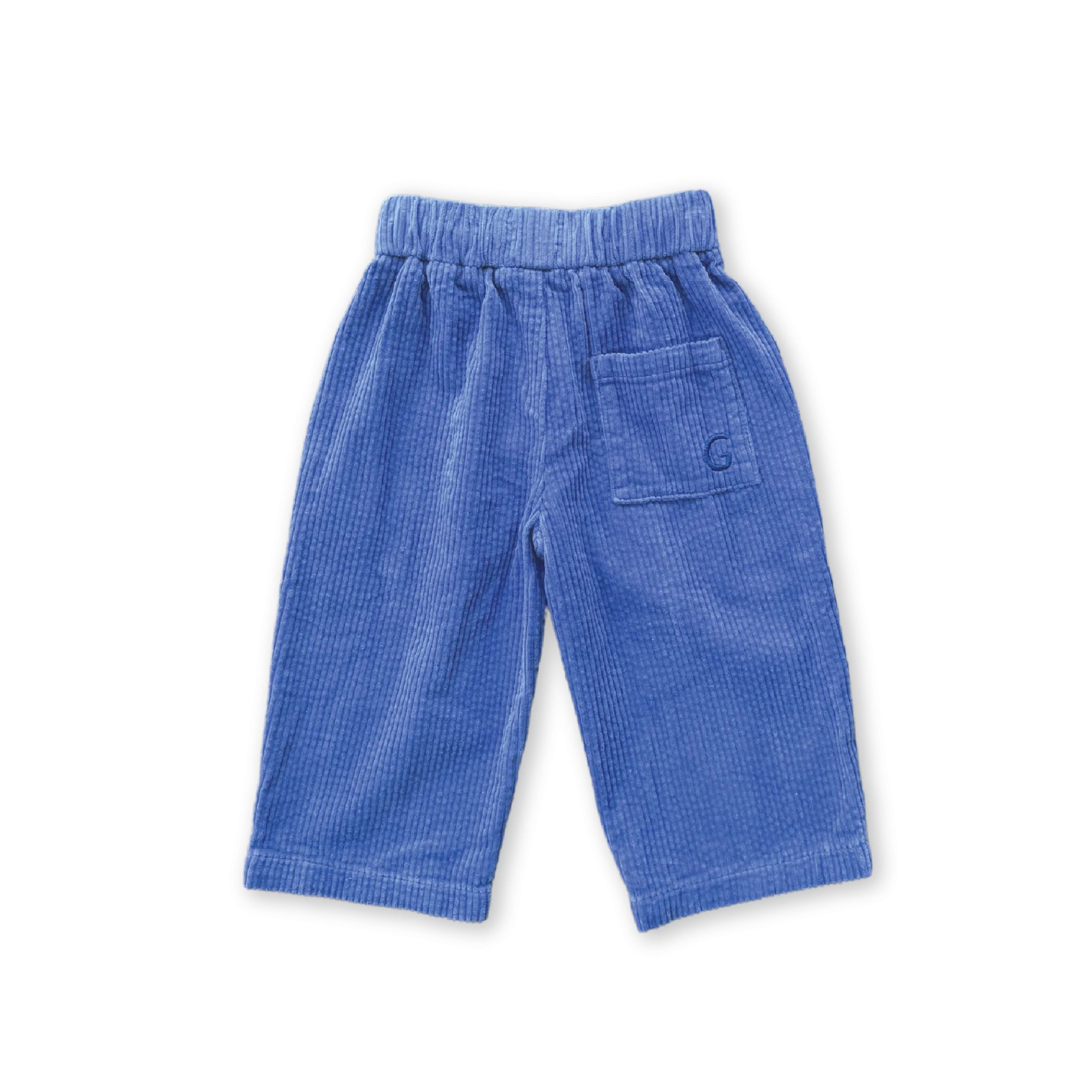 Grown Organic Relaxed Cord Pant - Sea