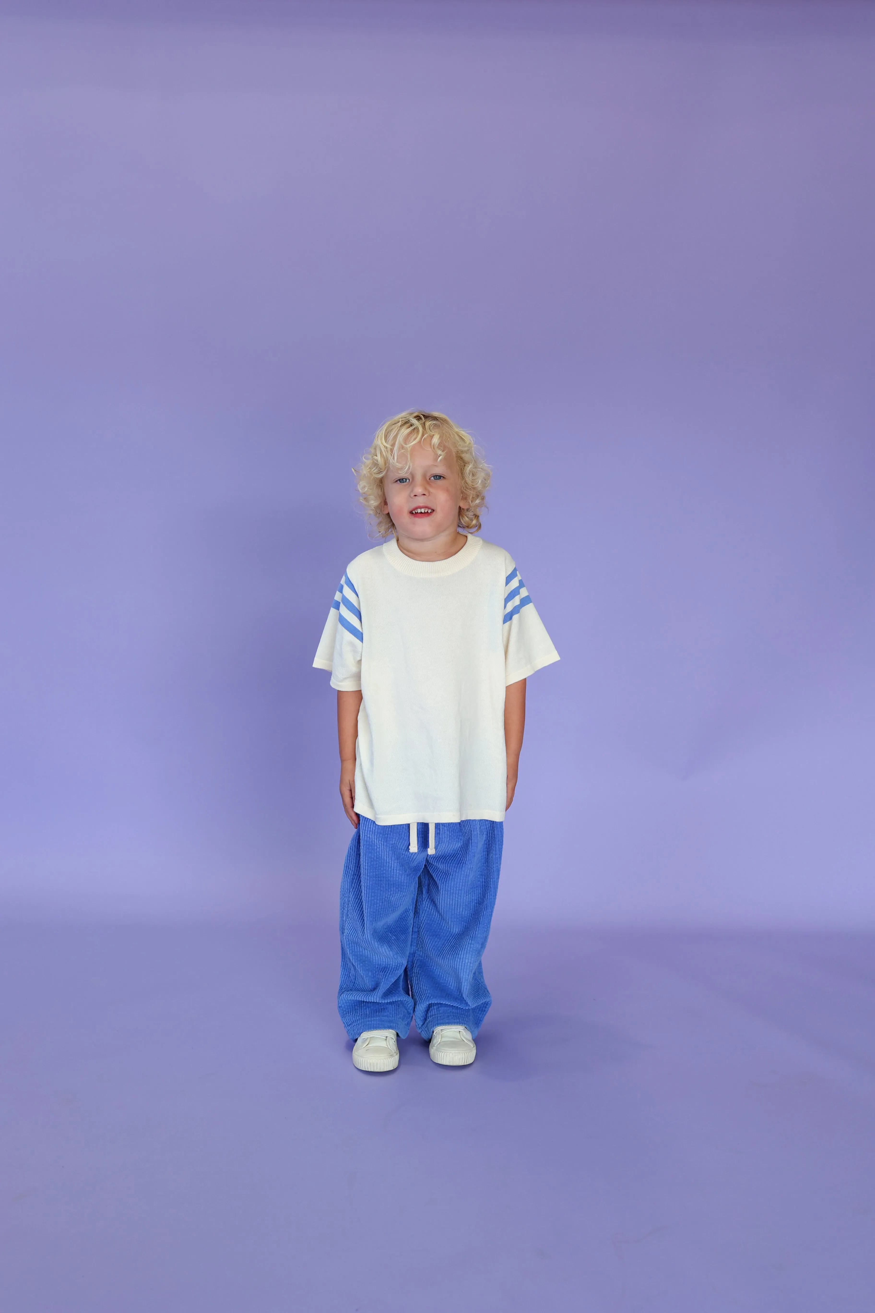 Grown Organic Relaxed Cord Pant - Sea