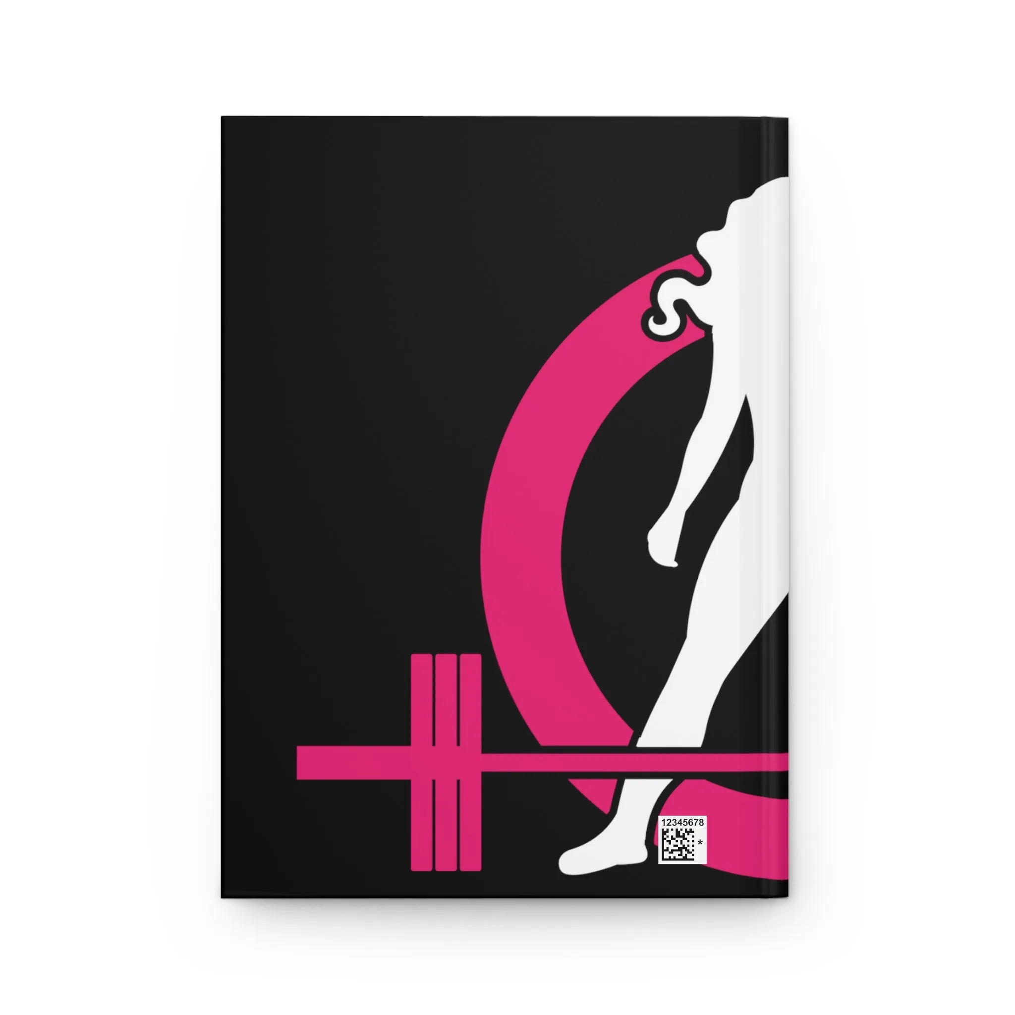 Hardcover Journal Matte - Half Classic Dark Logo
