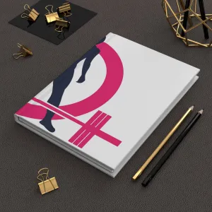 Hardcover Journal Matte - Half Classic Logo