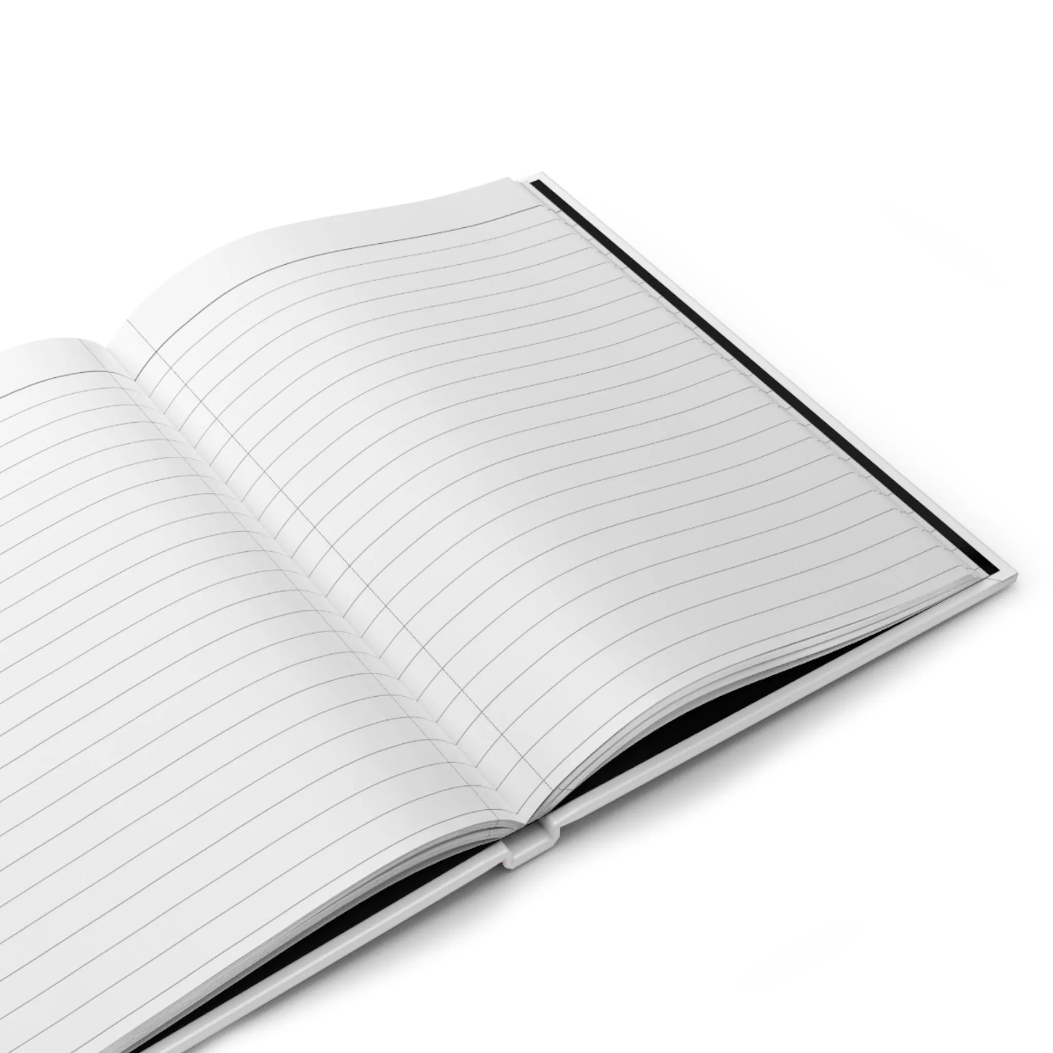 Hardcover Journal Matte - Half Classic Logo