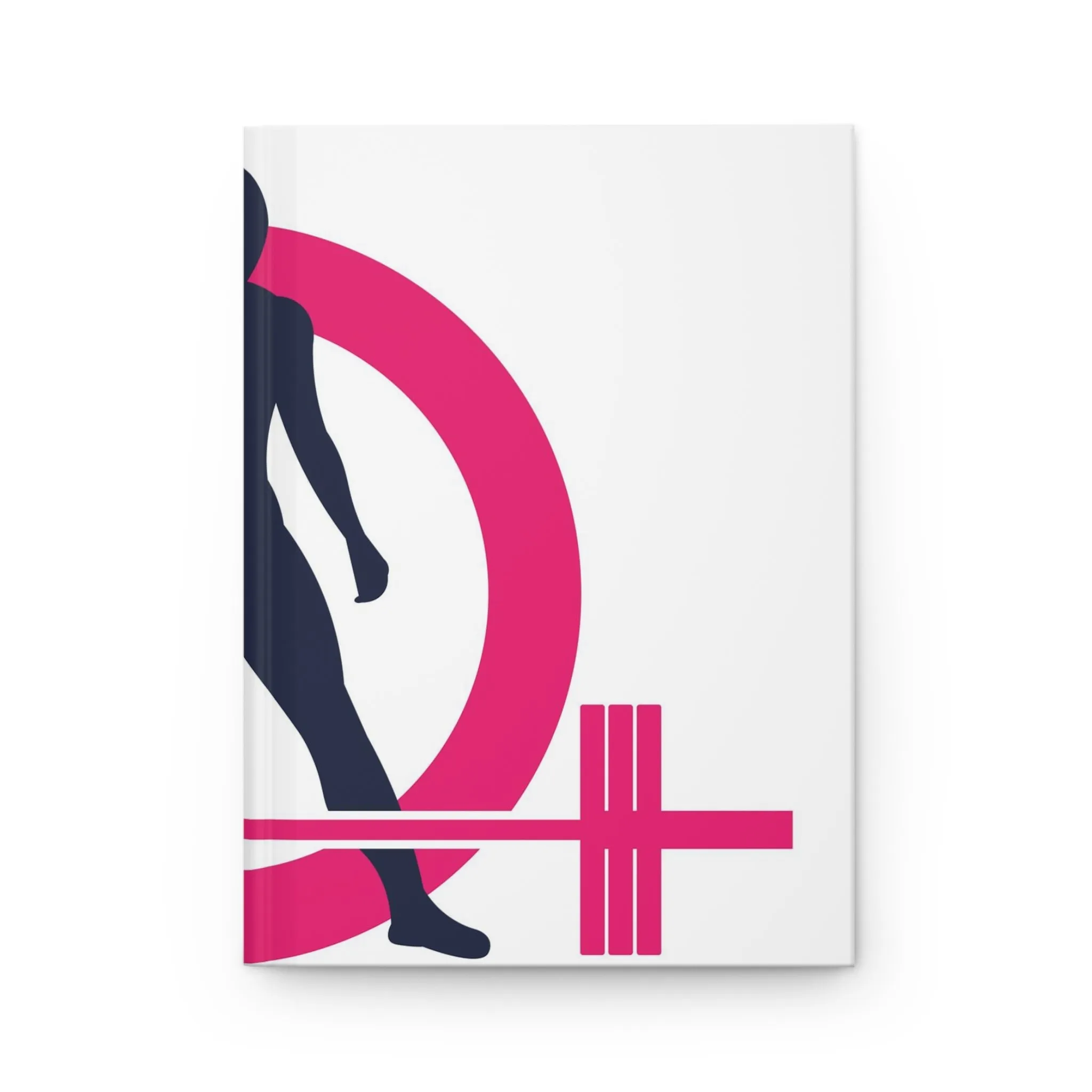Hardcover Journal Matte - Half Classic Logo