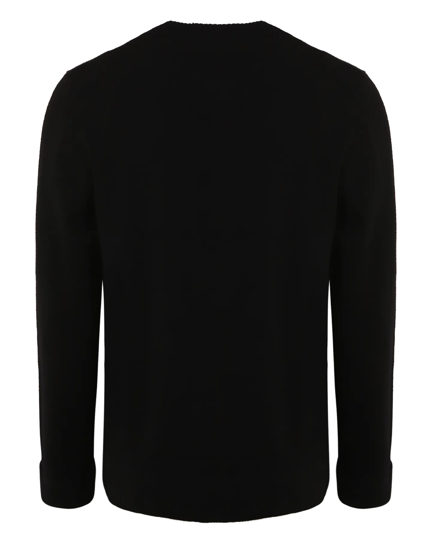Heren Tufting Logo Knitwear Zwart