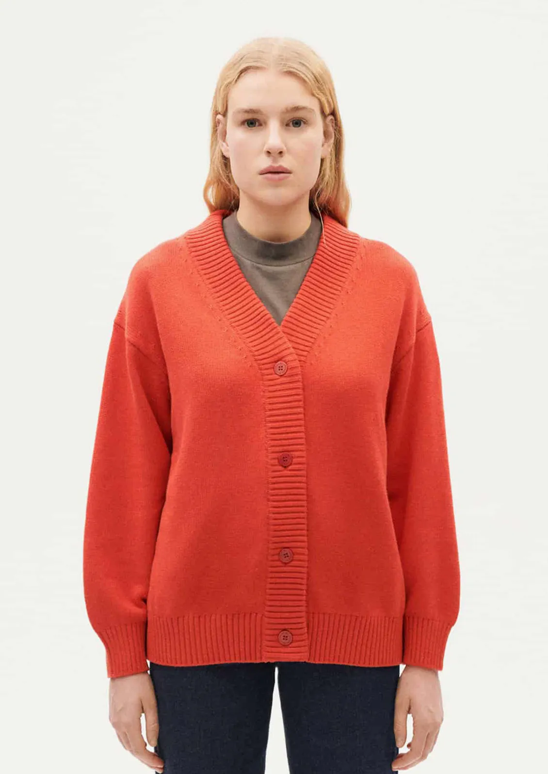 Jazz Cardigan in Red