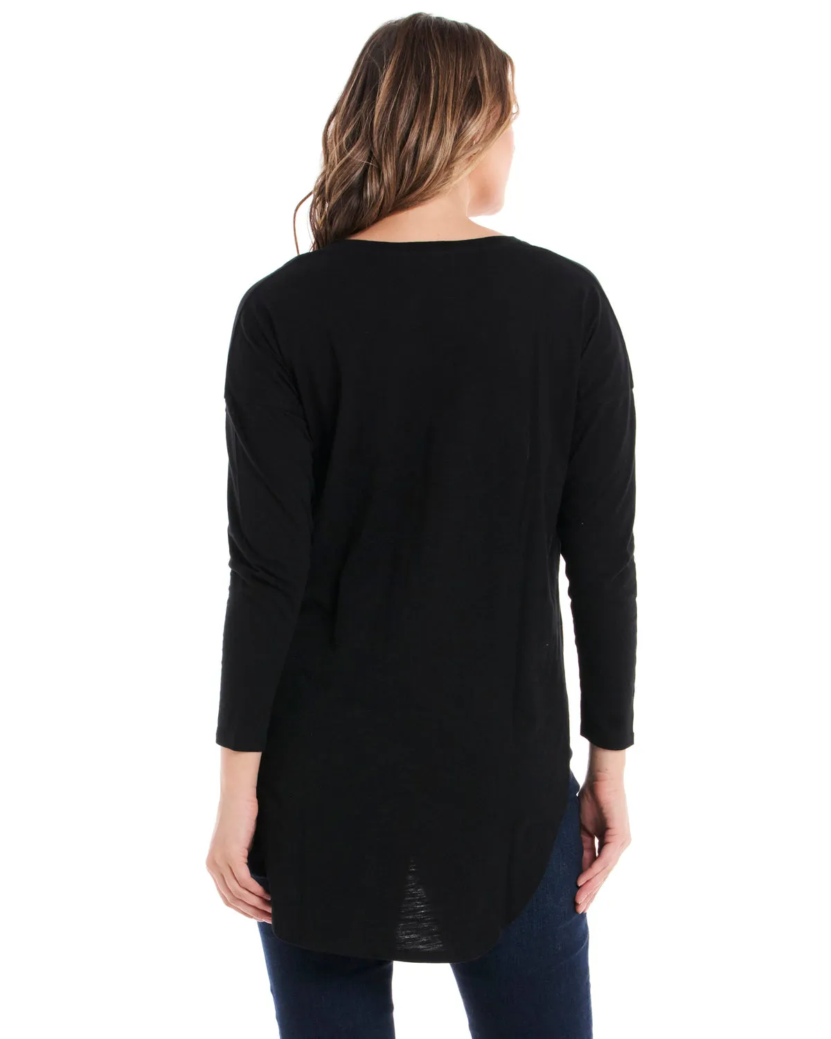 Jessie Long Sleeve Tee - Black