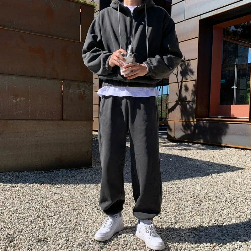 KC No. 401 Washed Hoodie and Sweatpants