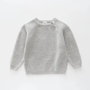 Light Grey Knit Pullover