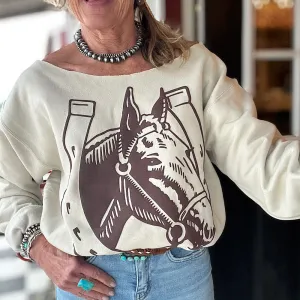Lucky Horse Sweatshirt