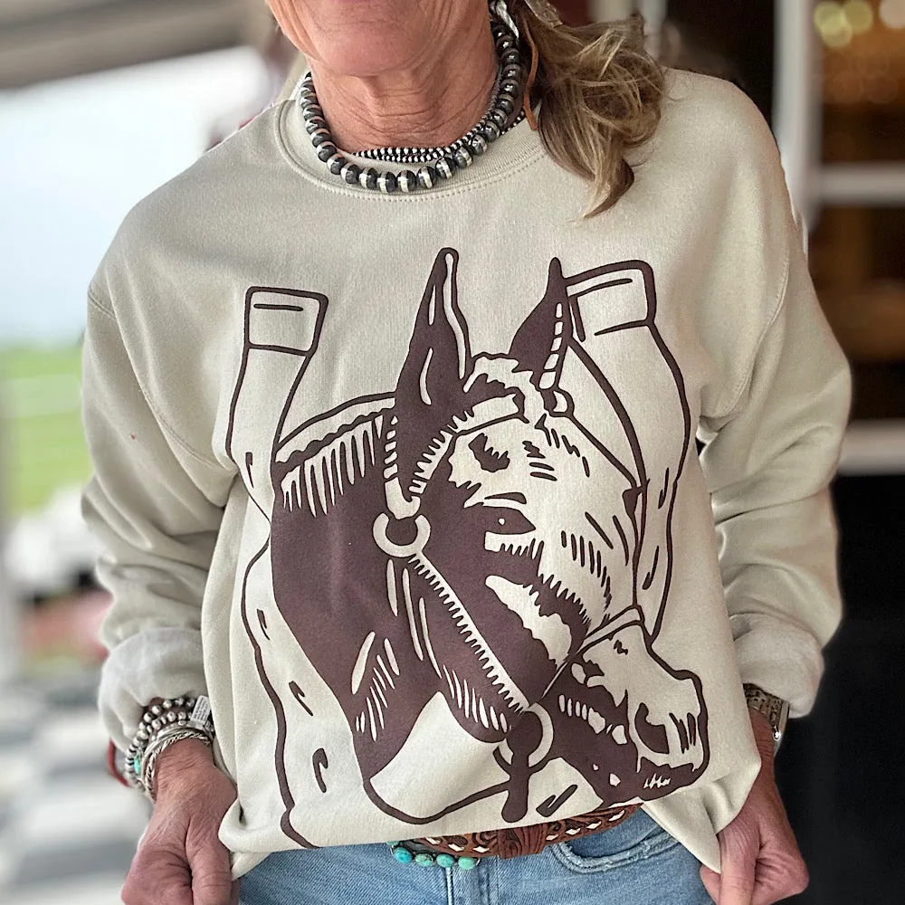 Lucky Horse Sweatshirt