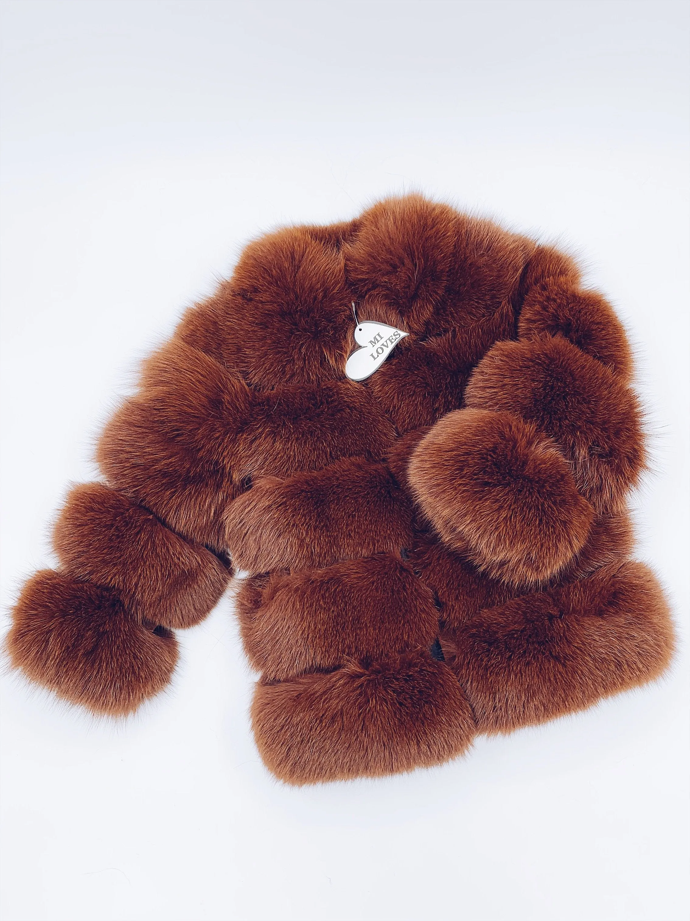 LUXURIOUS ADULT FOX FUR JACKET from MI LOVES SIGNATURE ELITE COLLECTION(One Adult jacket only)