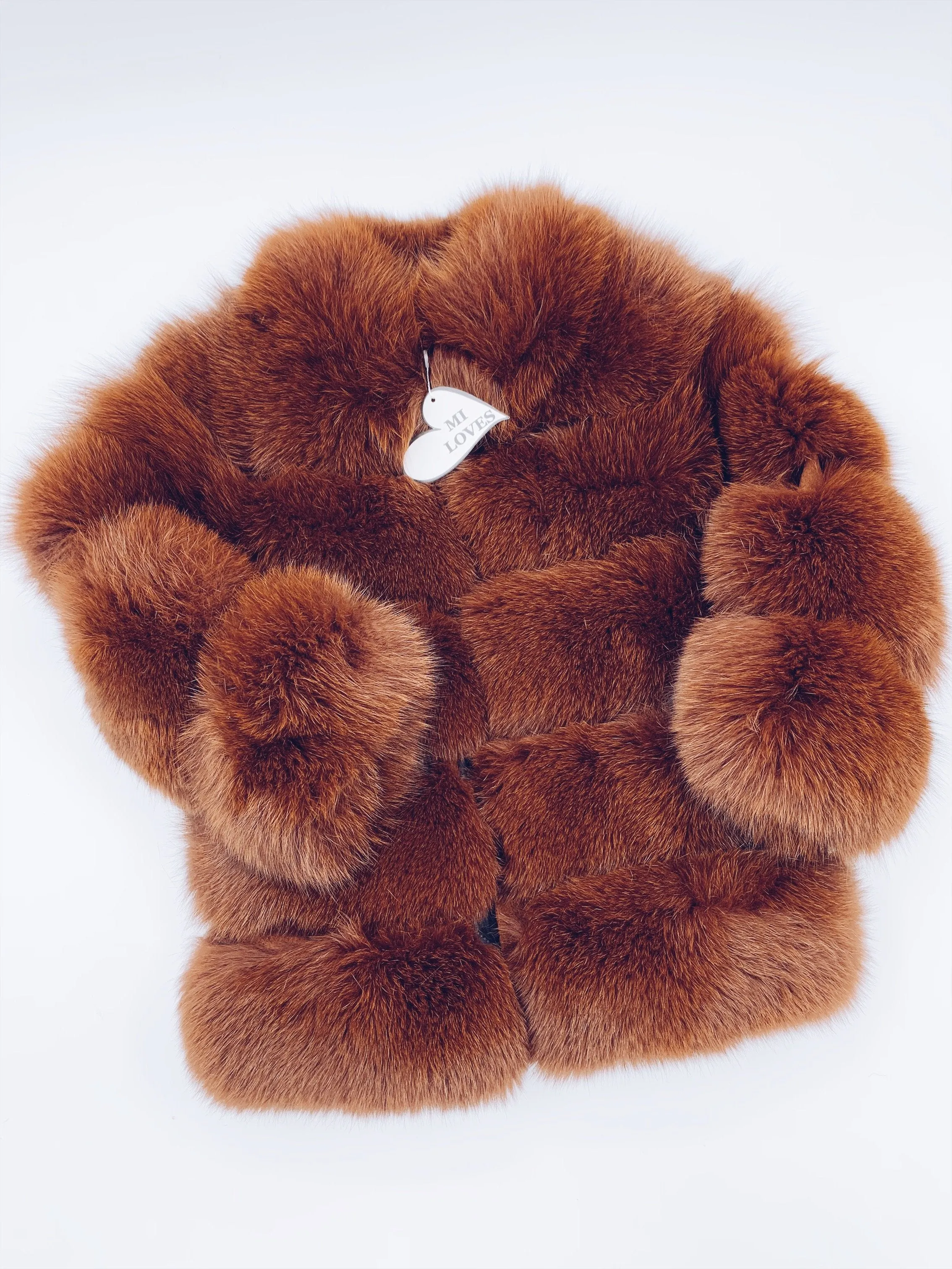 LUXURIOUS ADULT FOX FUR JACKET from MI LOVES SIGNATURE ELITE COLLECTION(One Adult jacket only)
