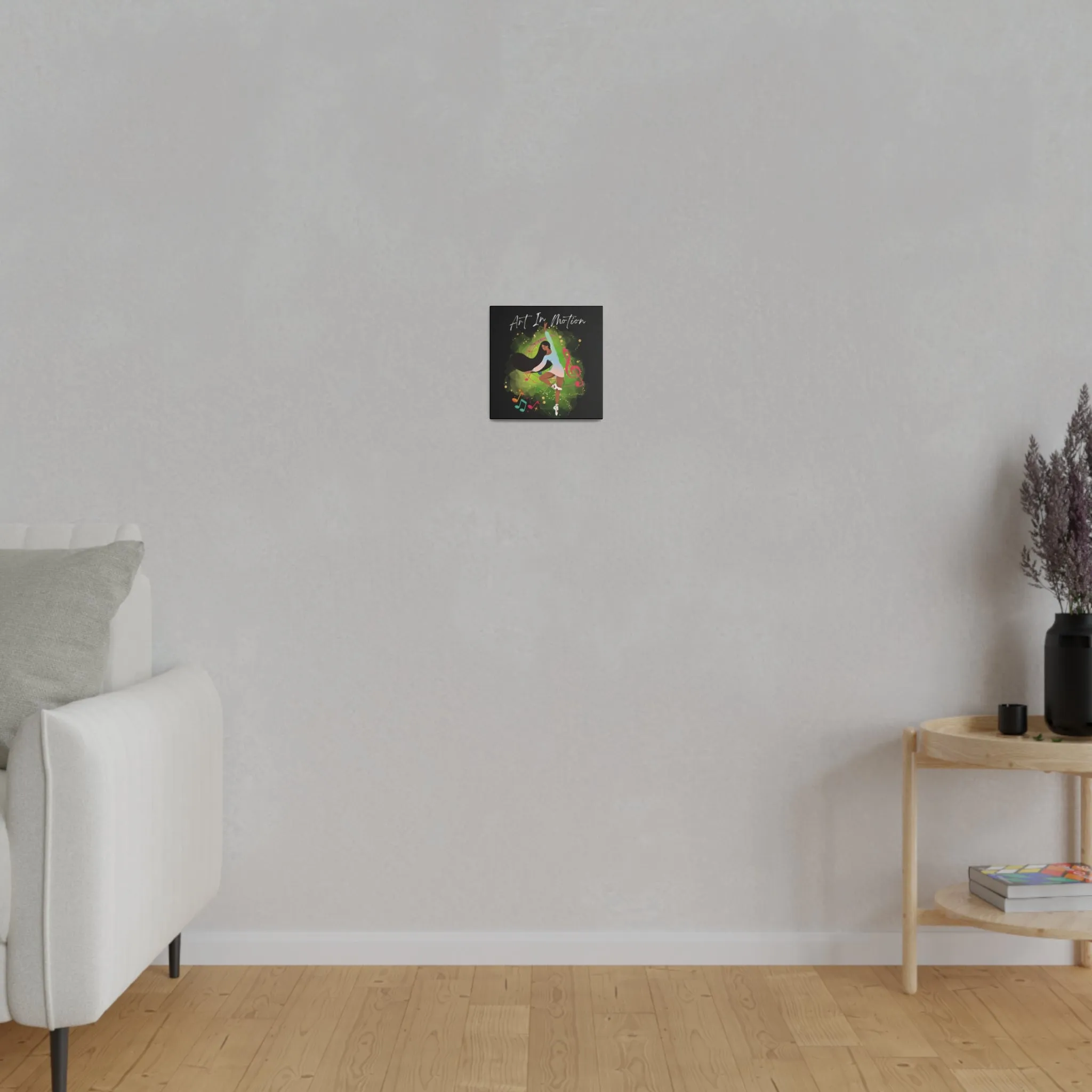 Matte Canvas Print - Art In Motion
