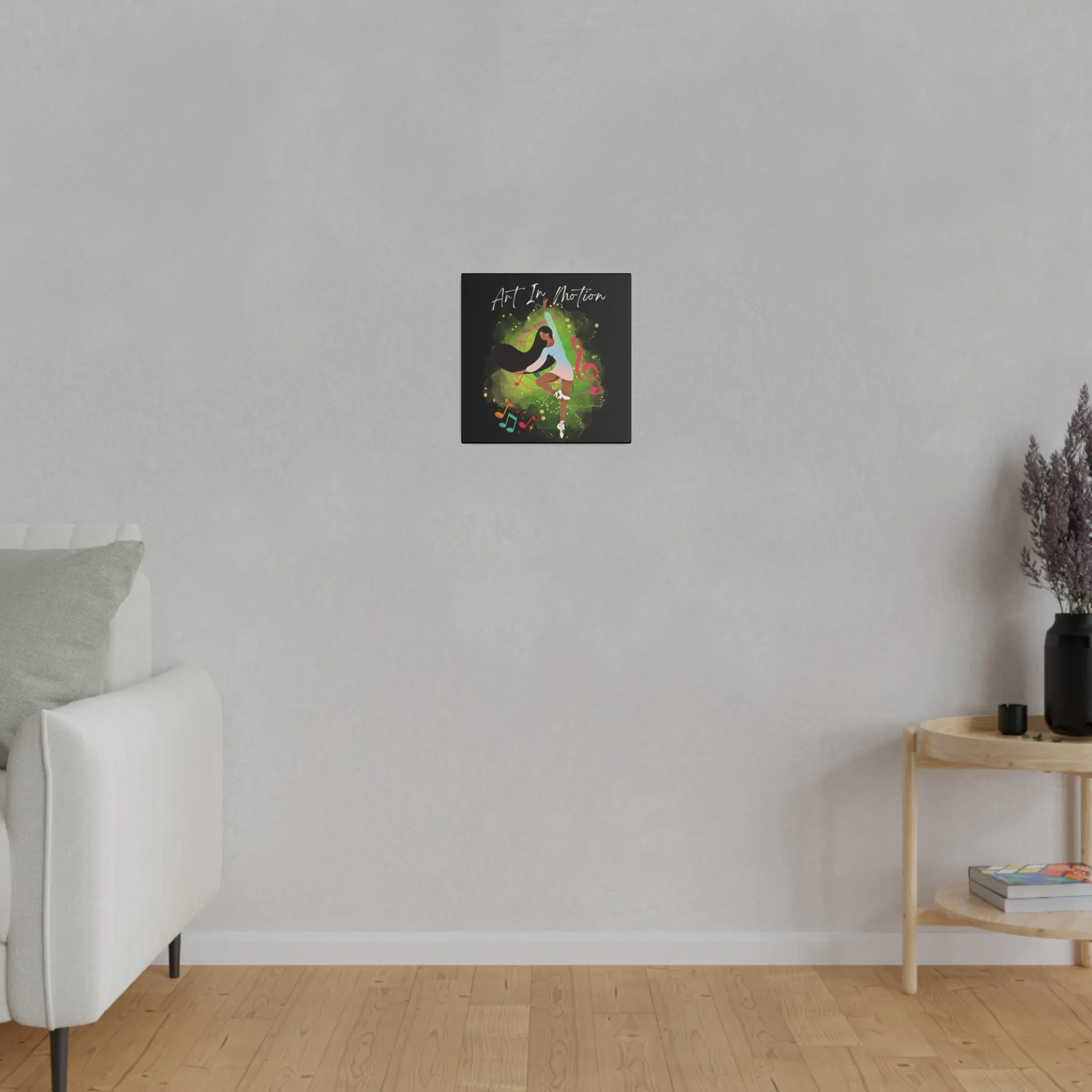 Matte Canvas Print - Art In Motion