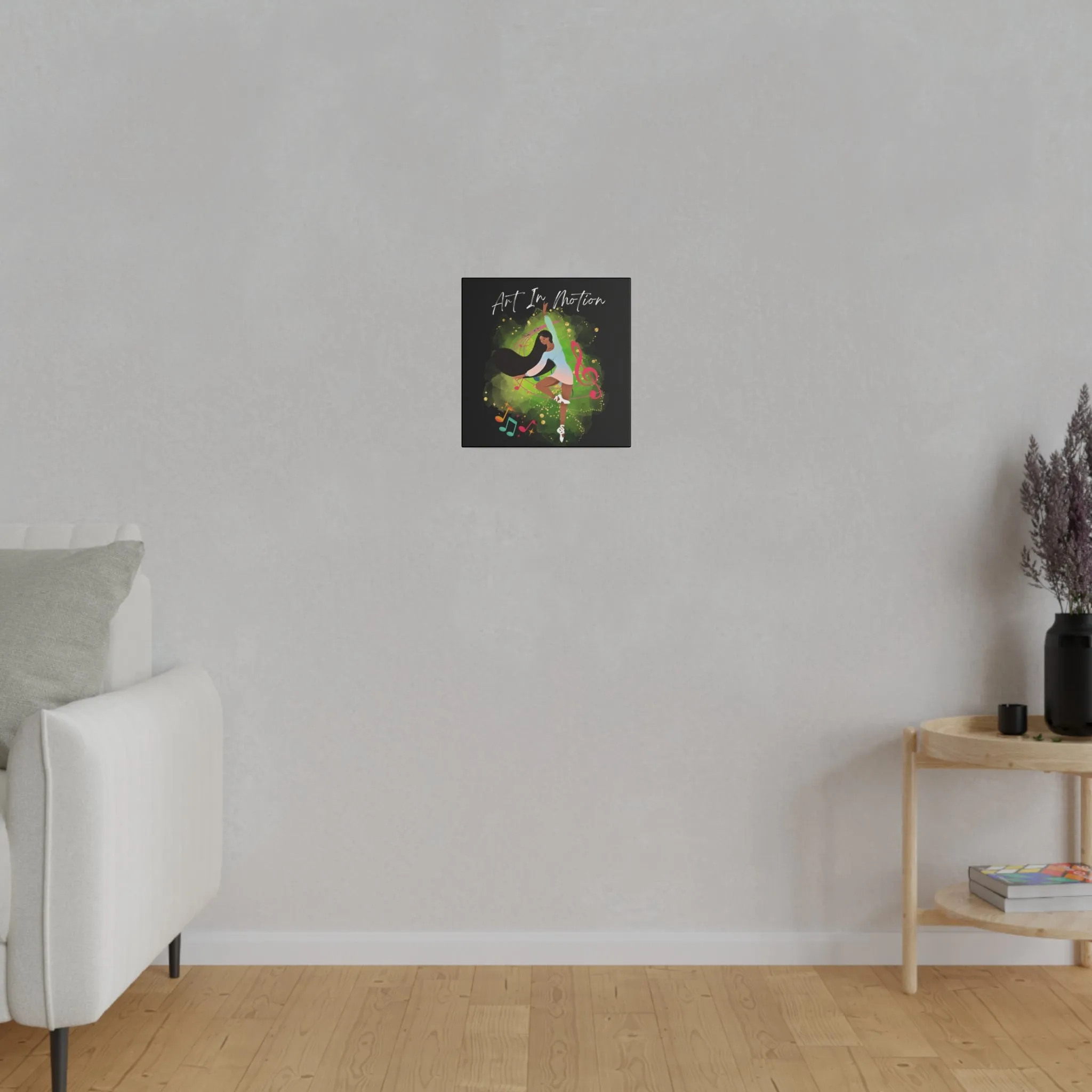 Matte Canvas Print - Art In Motion