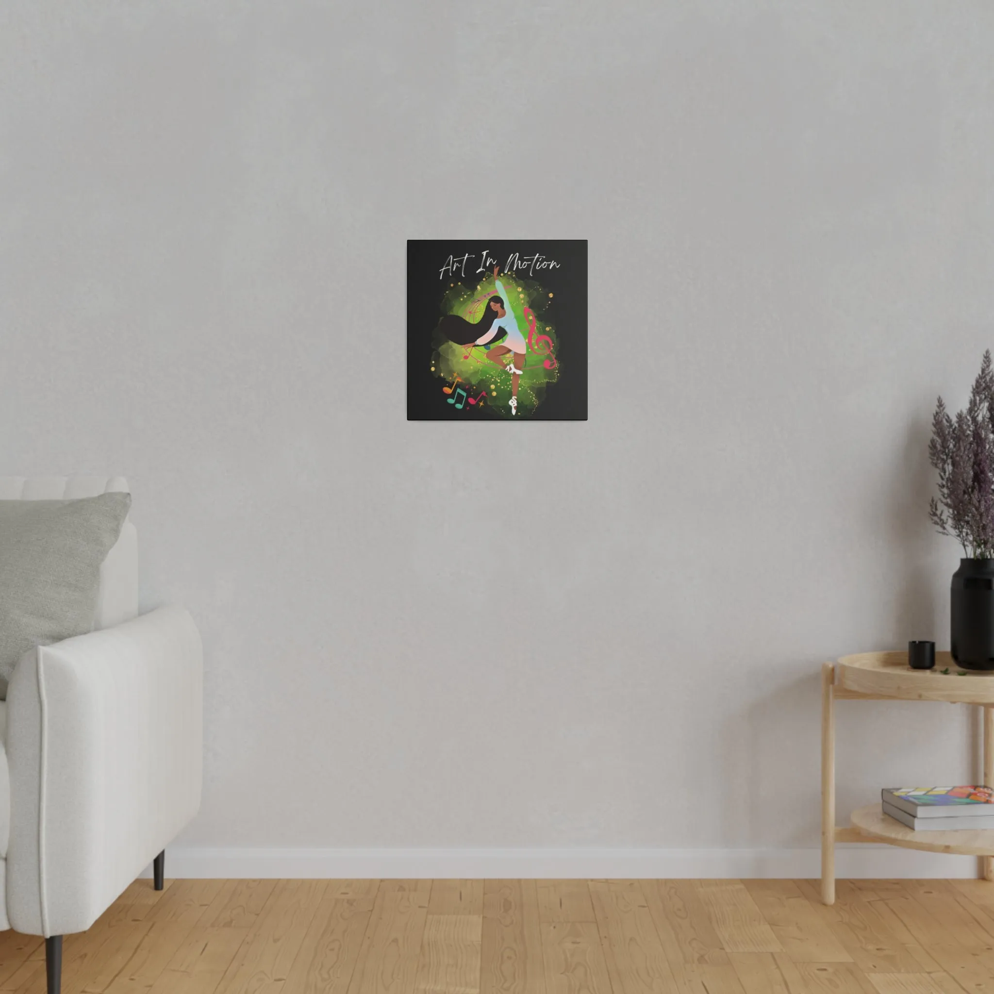 Matte Canvas Print - Art In Motion