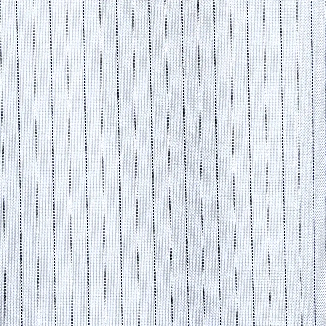 Men Blue Tailored Fit Dobby Stripe Cotton Full Sleeve Shirts