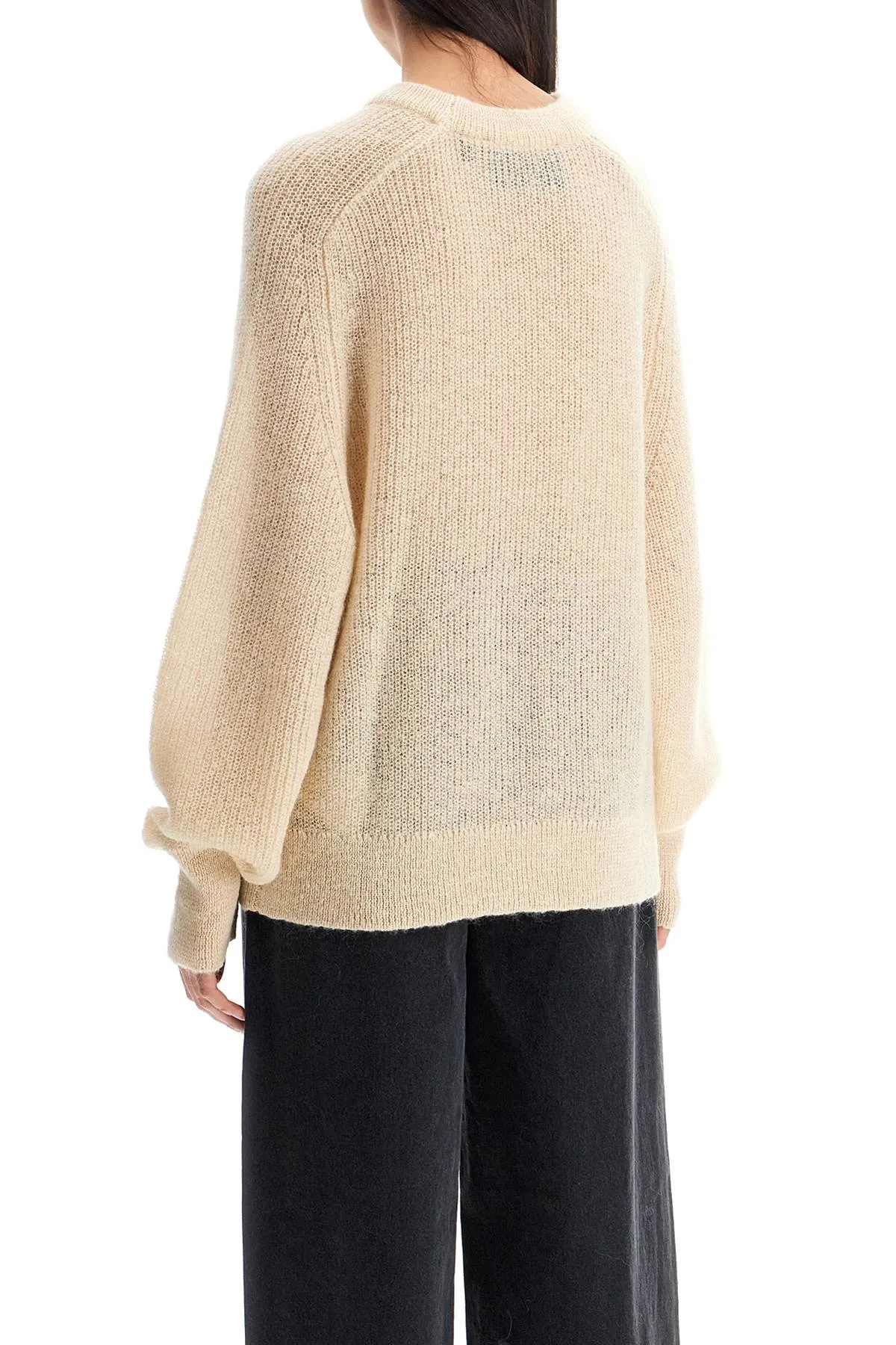 mohair blend pullover sweater 1128671876 PARCHMENT