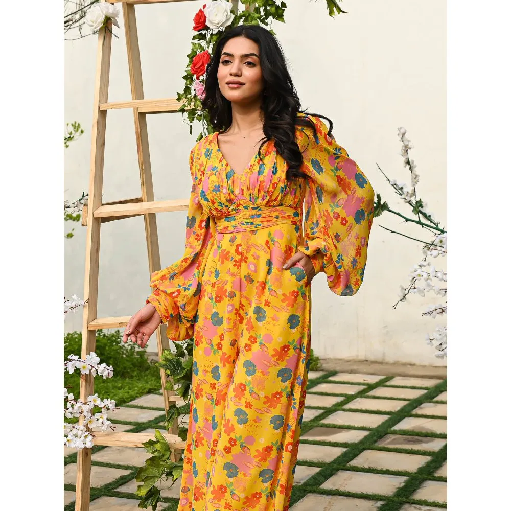 ORDINAREE Marigold Yellow Jumpsuit
