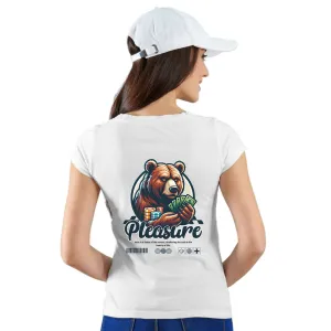 Pleasure Womens cotton printed T-shirt