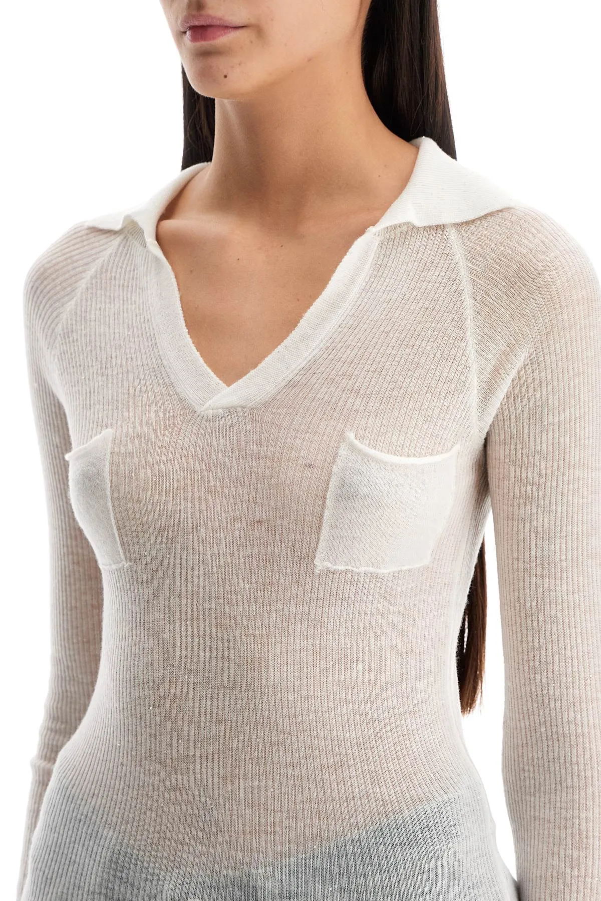 "lightweight salom shirt with micro TN5302000 WHITE