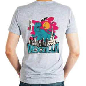 Rexzilla Mens cotton printed T-shirt