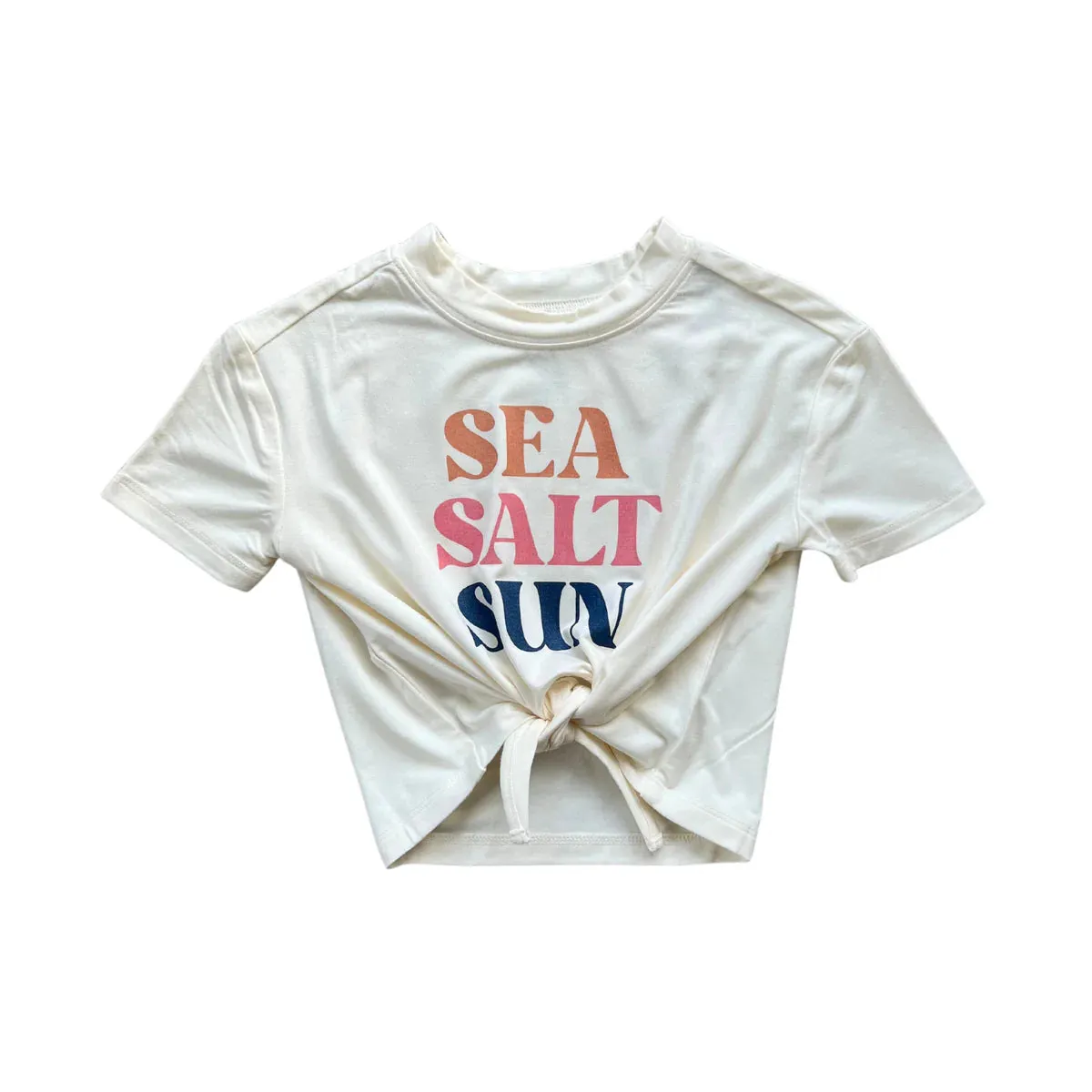 Sea Salt Sun Tie Front Shirt