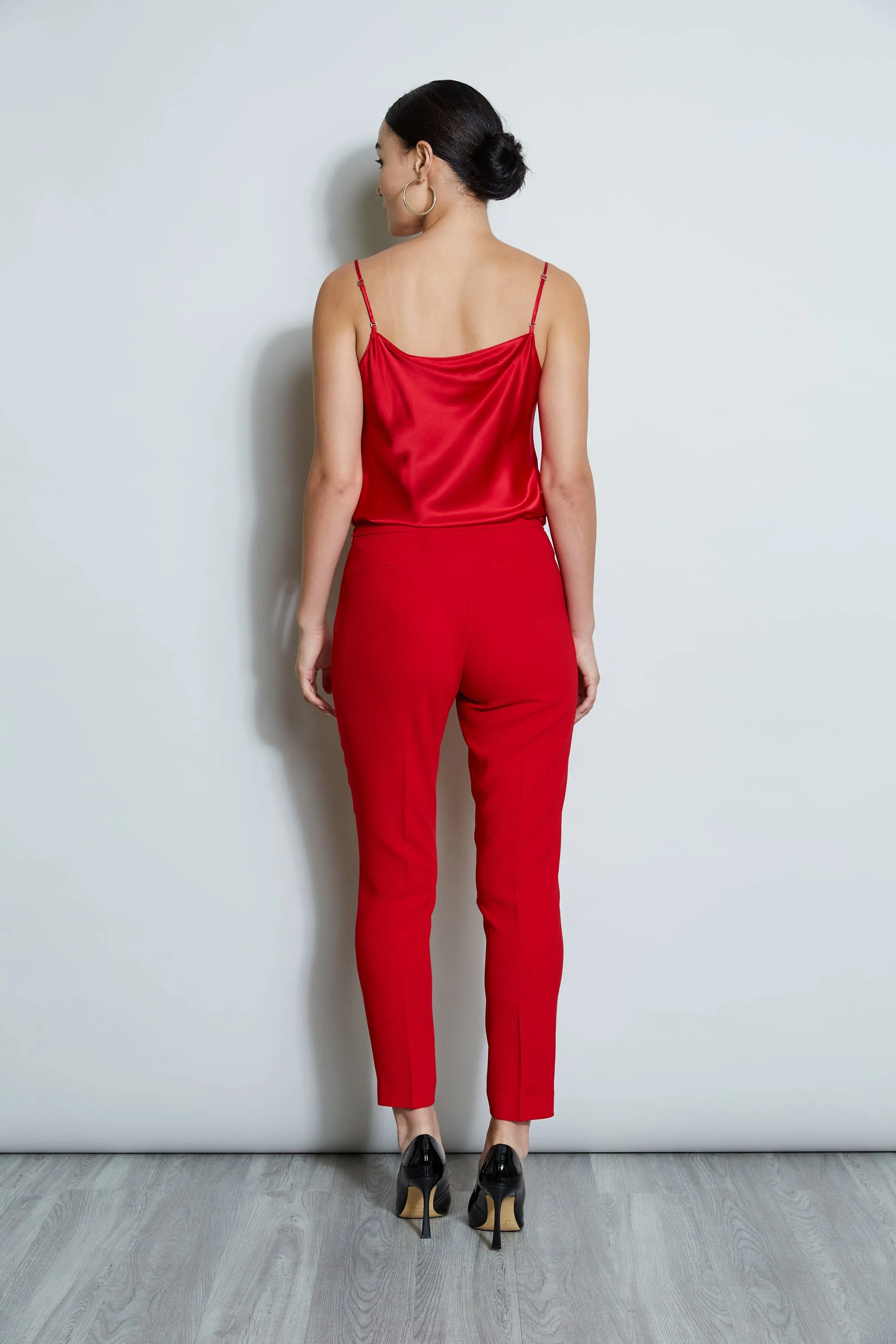 Slim Fit Crepe Pant