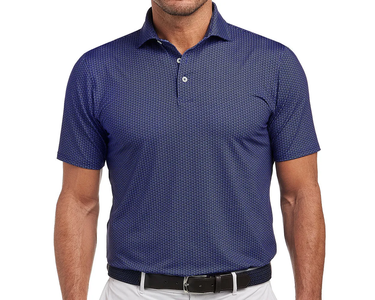 The Frame Shirt: Navy & White