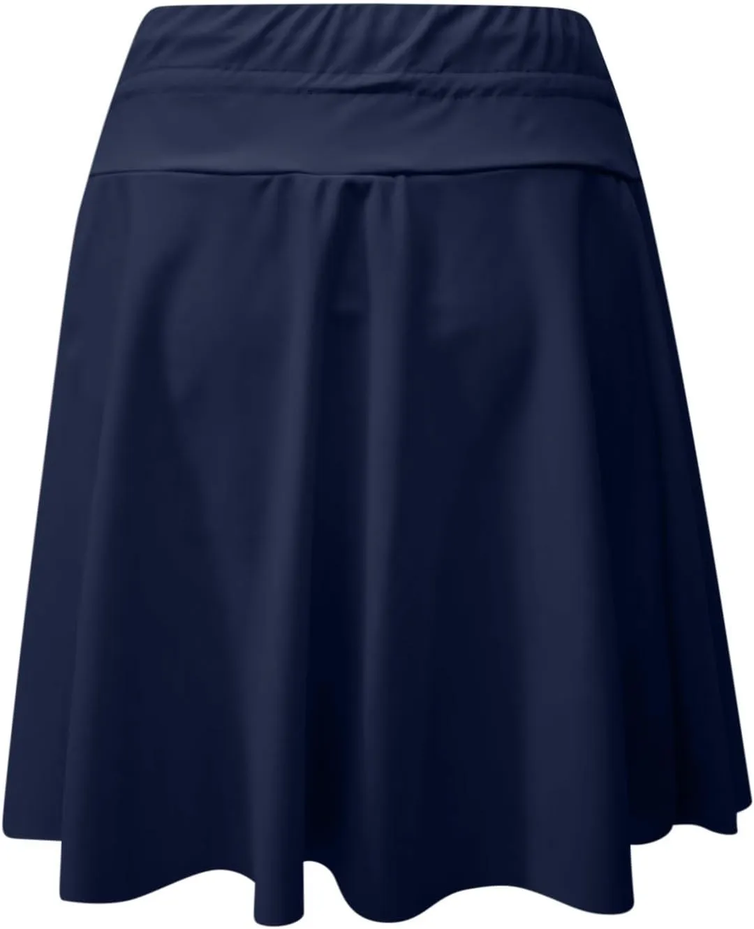 Women's Swim Skirt with Liner Solid Color Drawstring High Waisted Quick Dry Skirts Casual Fashion Golf Tennis Skirt